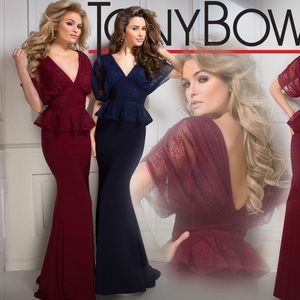 Tony Bowls long dress prom pageant